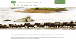 Desktop Screenshot of friedkinfund.org